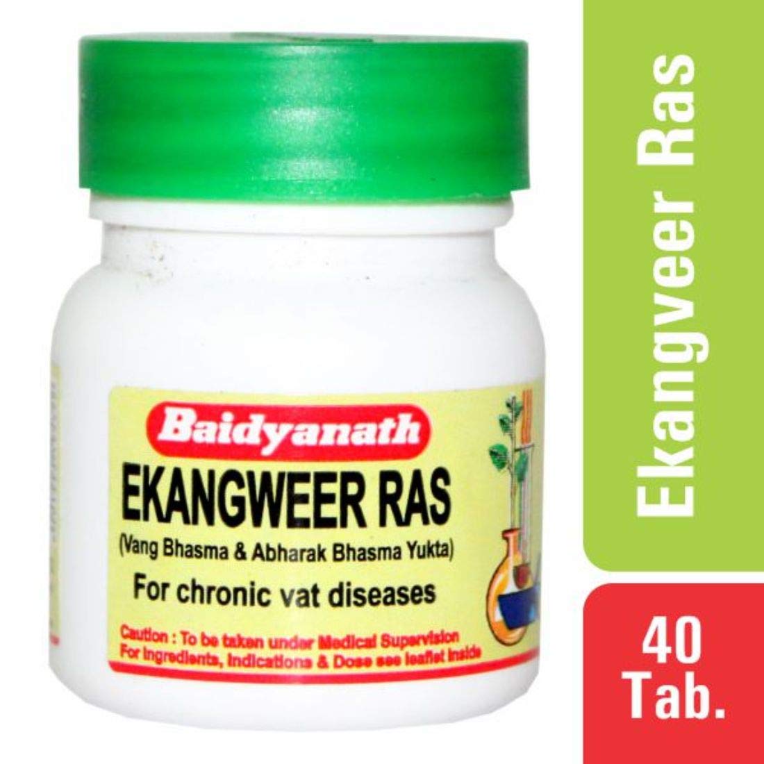 Baidyanath Ekangweer Ras I Pain Relief I 40 Tabs