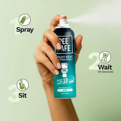 PEESAFE Toilet Seat Sanitizer Spray (75 ml)