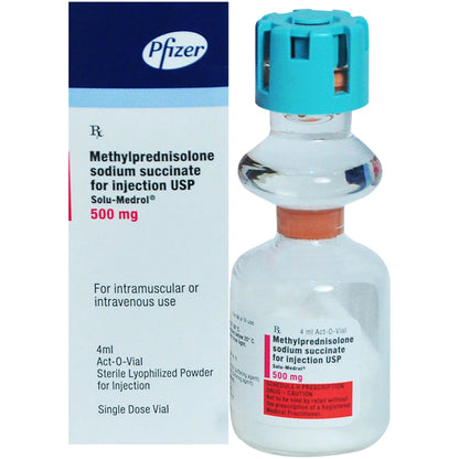 Solu-Medrol 500mg Injection