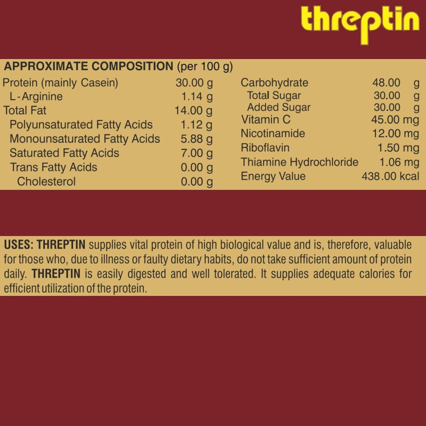 THREPTIN Diskettes Protein Biscuit High-Calorie Supplement  (Chocolate)