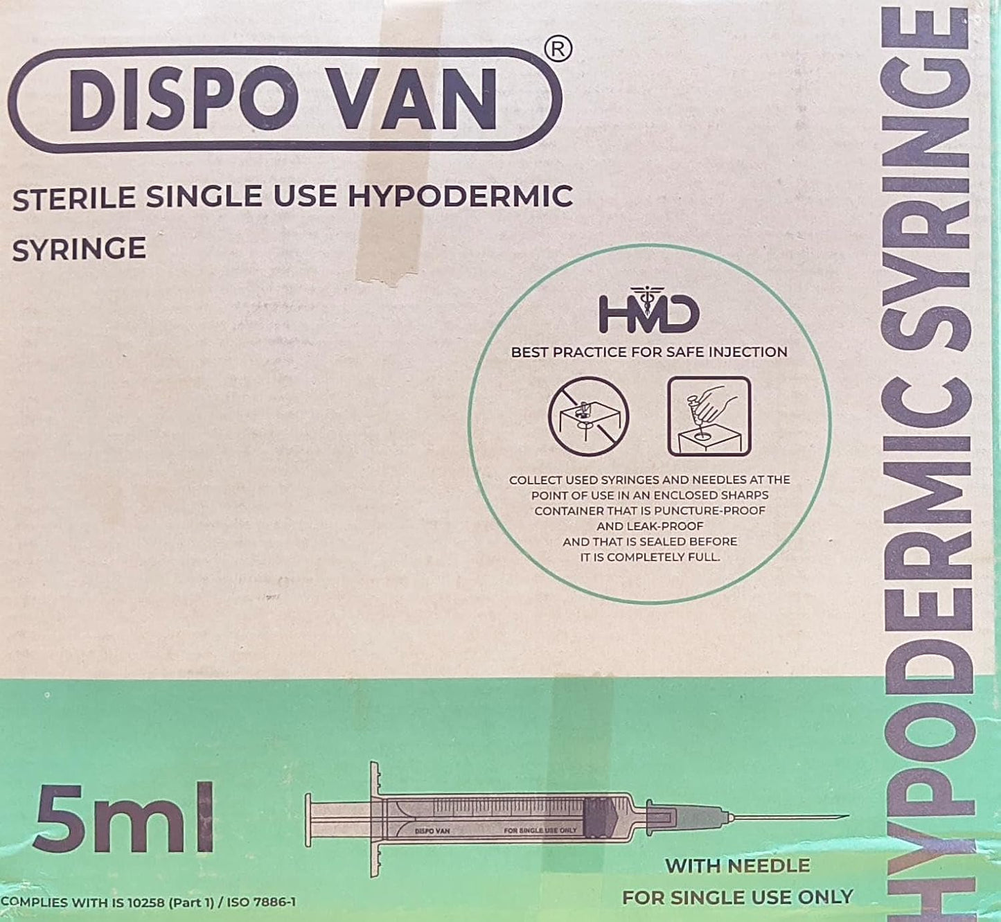 DISPO Van Syringes 5ML