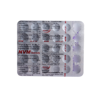NVM - Strip of 30 Tablets