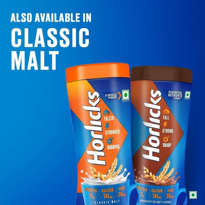 Horlicks Chocolate Nutrition Drink, 500 g Jar