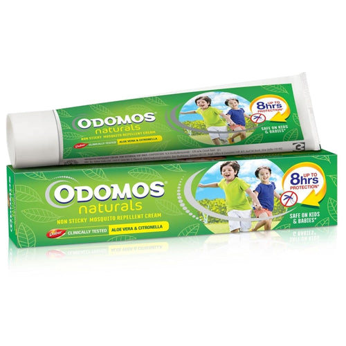 Dabur Odomos Naturals Non-Sticky Mosquito Repellent Cream - 50 Gm