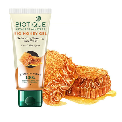 Biotique Bio Honey Gel Refreshing Foaming Face Wash