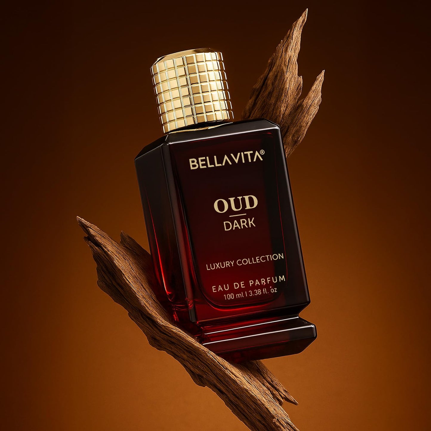 Bella Vita Luxury Men Oud Dark Eau De Parfum Intense Liquid Perfume With Grapefruit, Orris, Vetiver |Woody, Musky Long Lasting Edp Fragrance Scent 100 Ml