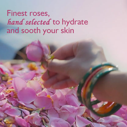 Dabur Gulabari Premium Rose Water/Face Toner - 400ml | No Paraben | Alcohol Free | Cleanses, Hydrates & Moisturises Skin | Balances & Restores Skin's pH Levels | For All Skin Types