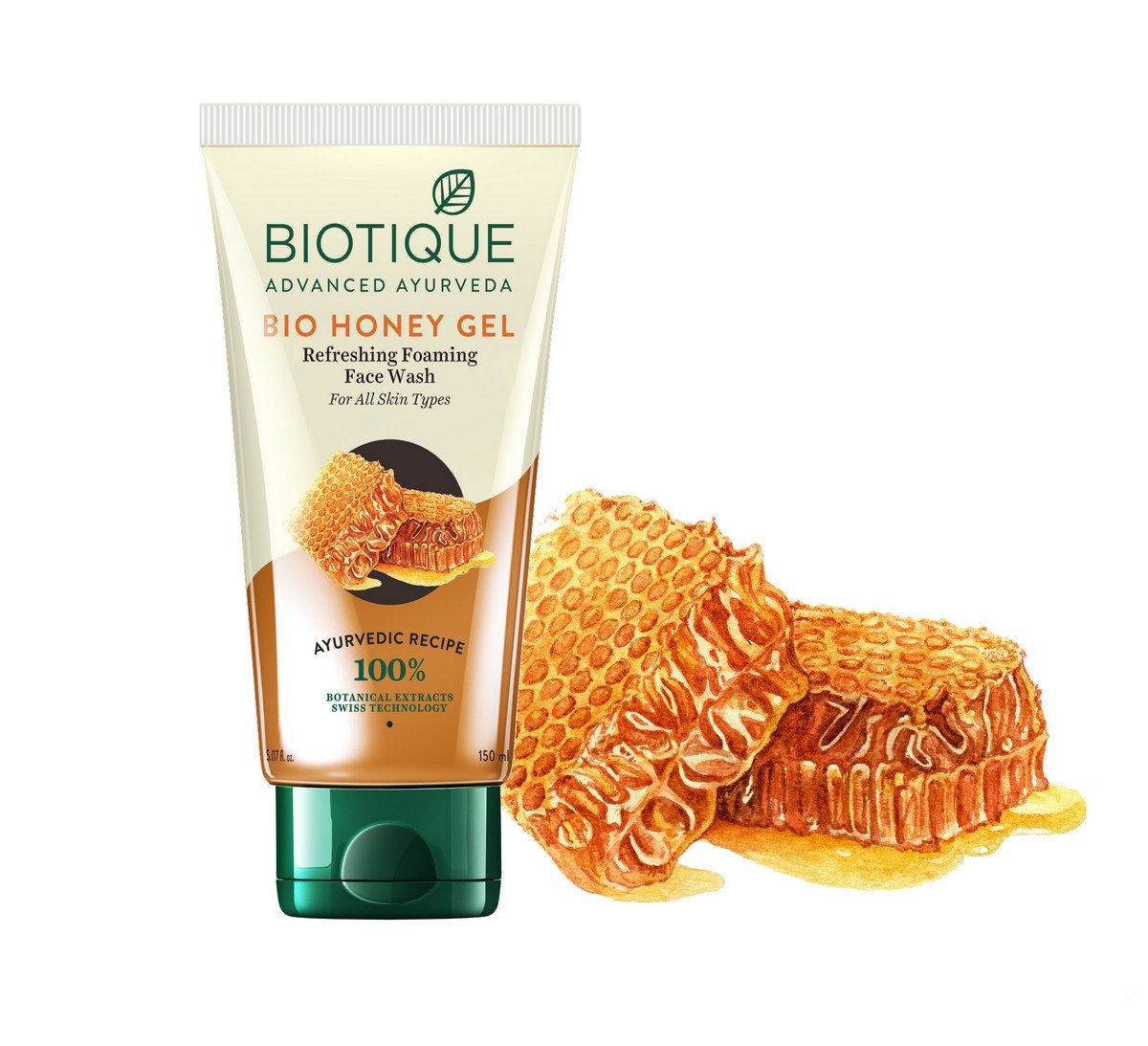 Biotique Bio Honey Gel Refreshing Foaming Face Wash