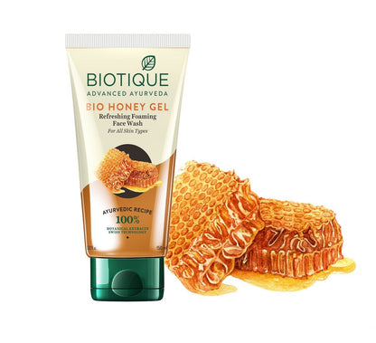 Biotique Bio Honey Gel Refreshing Foaming Face Wash