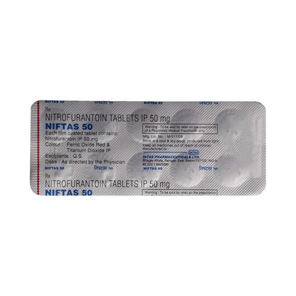 Niftas 50 - Strip of 10 Tablets