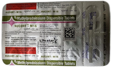 Nucort M-16 - Strip of 10 Tablets