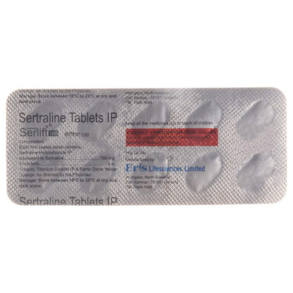 Serlift 100 - Strip of 10 Tablets