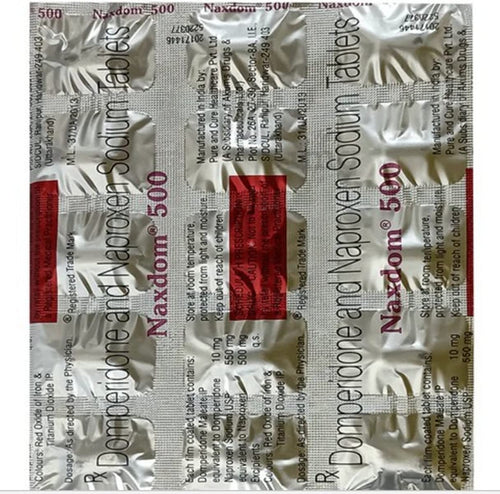 NAXDOM 500 - Strip of 15 Tablets