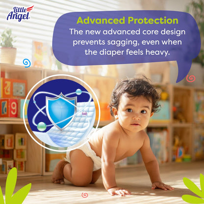 Little Angel Baby  Diaper Pants Small Size (78 Pieces)