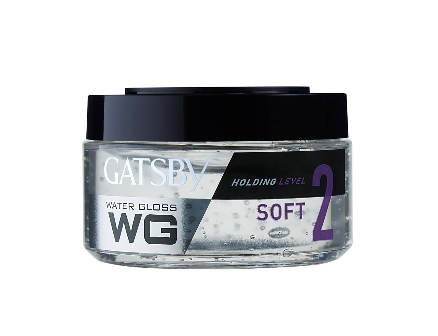 Gatsby Japan Water Gloss - Soft, Wet Look, Shine Effect, Non Sticky, Easy Wash Off, Holding Level 2, 150gm