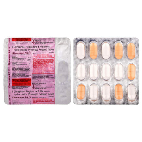 GLUCONORM PG-2 TAB 1*15 S