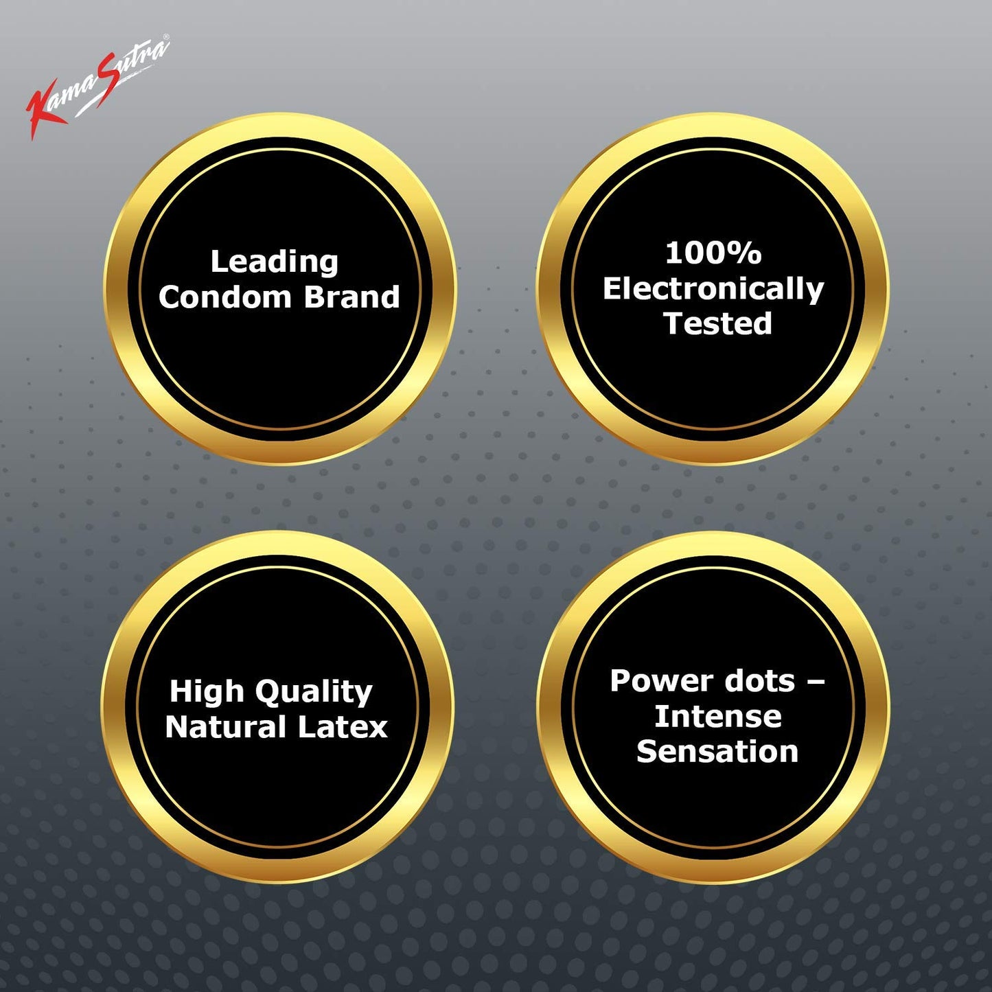 Kamasutra Vanilla Flavoured Dotted Condom  10PCS