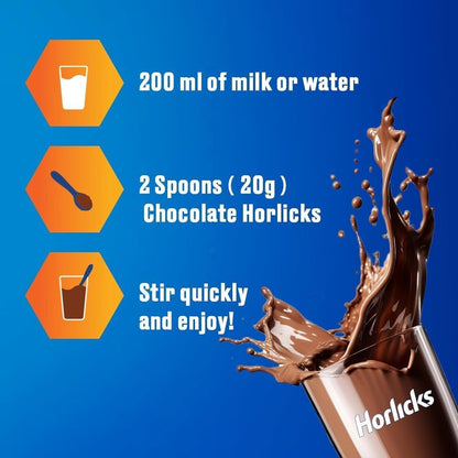 Horlicks Chocolate Nutrition Drink, 500 g Jar