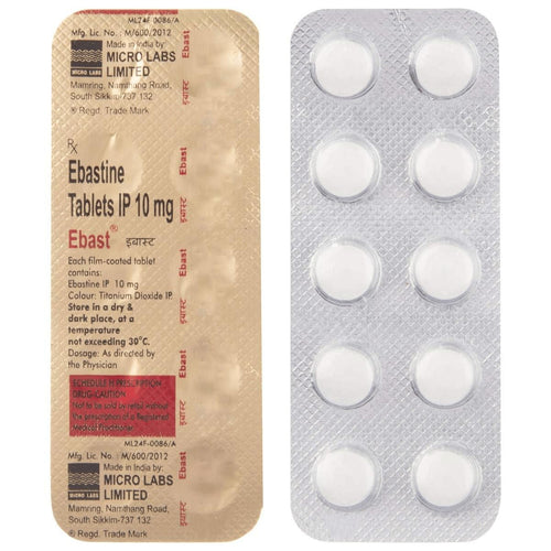 Ebast 10mg Tablet
