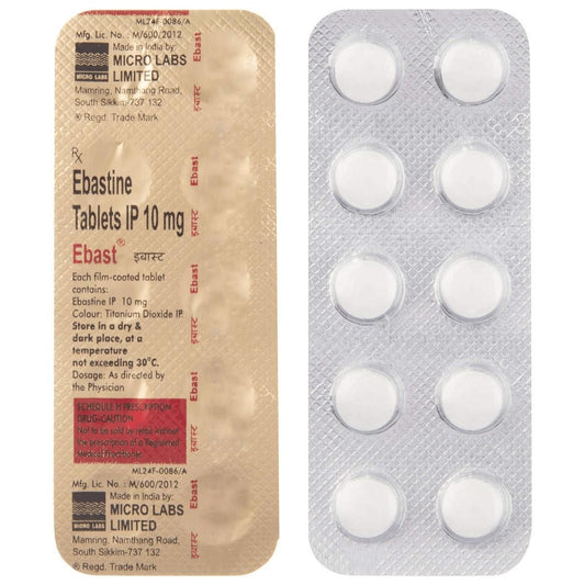Ebast 10mg Tablet