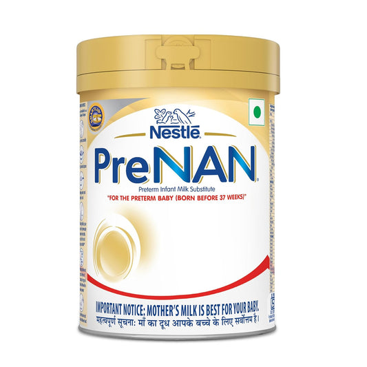 NAN Nestlé Pre | Pre-Term Food For Special Medical Purposes | Infant | For Babies Born Before 37 Weeks | 400 G Tin | Powder