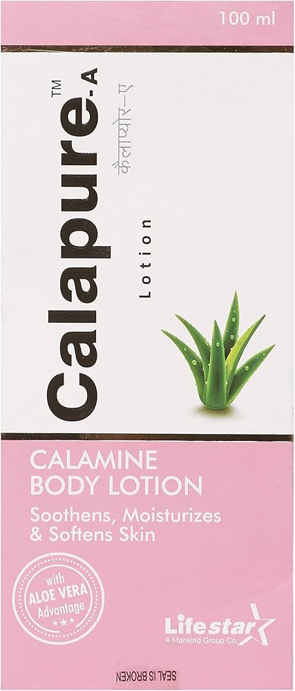 Calapure-A Lotion with Aloe Vera | Soothes, Moisturises & Softens Skin