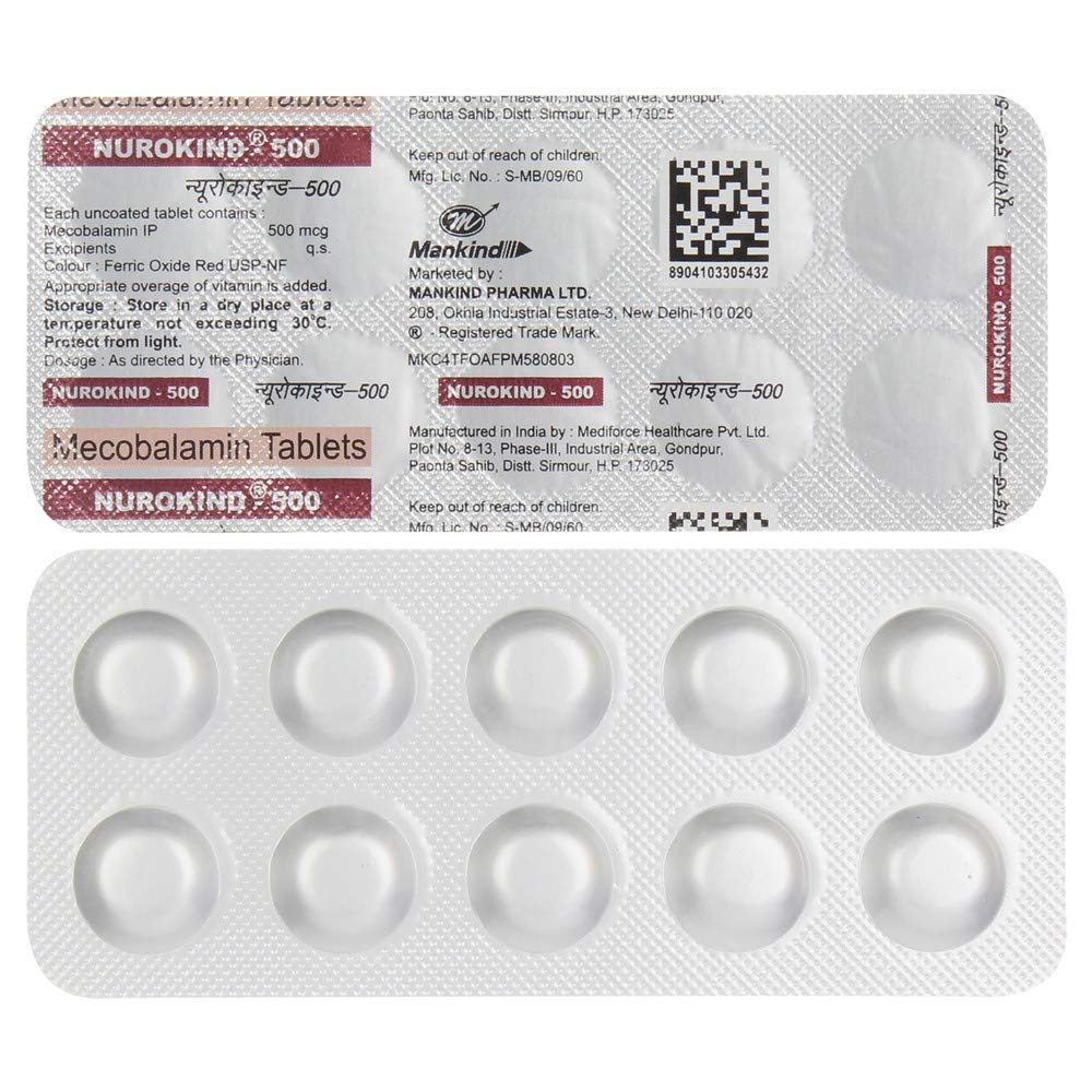 Nurokind-500 - Strip of 10 Tablets