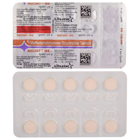 Nucort M8 - Strip of 10 Tablets