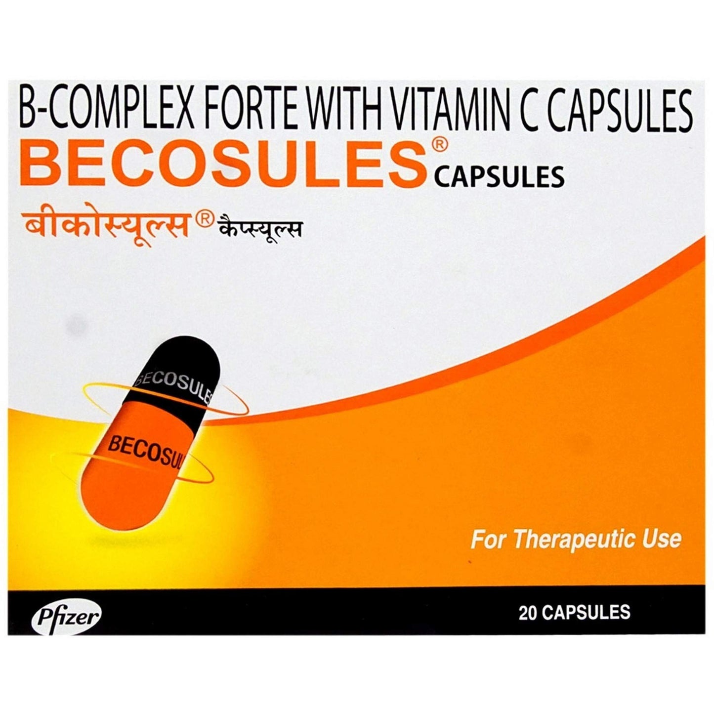Becosules Capsule with B-Complex & Vitamin C | For Mouth Ulcers