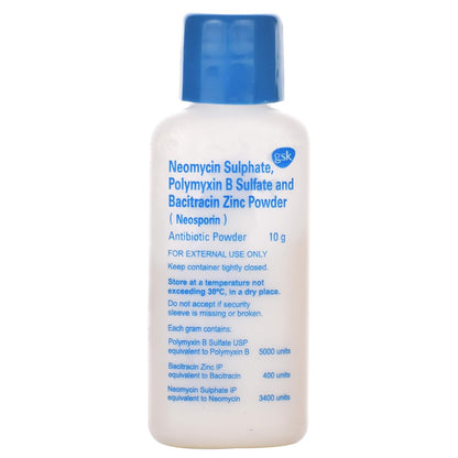 Neosporin - Bottle of 10 g Antibiotic Powder
