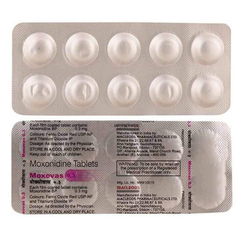 Moxovas 0.3mg - Strip of 10 Tablets