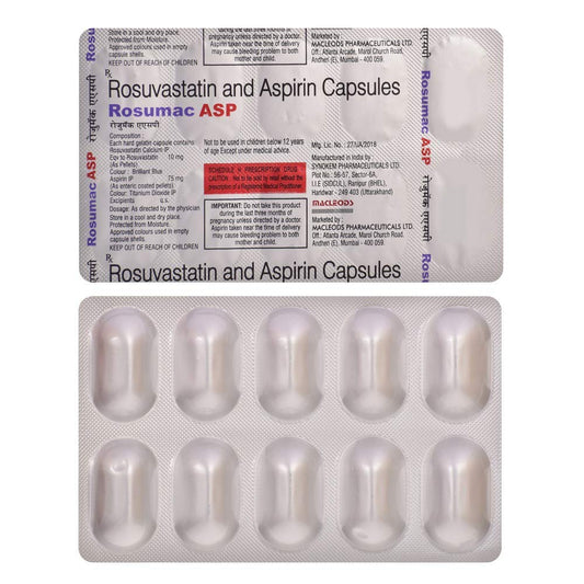 Rosumac ASP - Strip of 10 Capsules