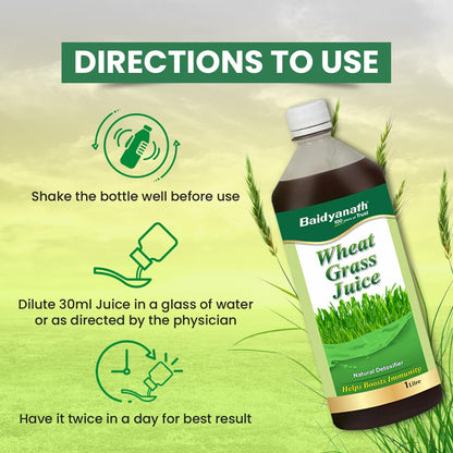Baidyanath Ayurved Pure Wheatgrass Juice