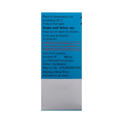Zovirax - Bottle of 100 ml Suspension