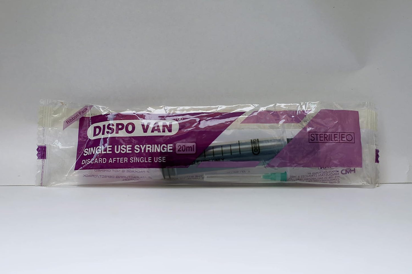 DISPO VAN 20 ml Plastic Syringe