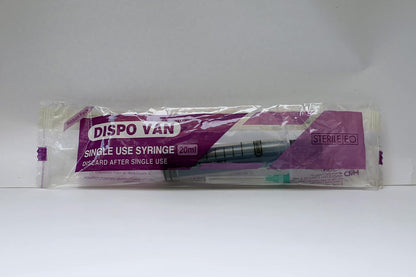 DISPO VAN 20 ml Plastic Syringe