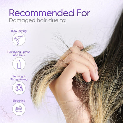 Sebamed Hair Repair Shampoo | pH5.5 I 47% less hair-dryness confirmed  200ml