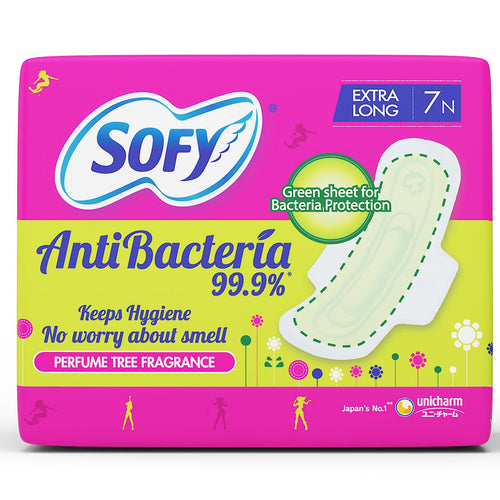 SOFY Body Fit AntiBacteria XL (Pack of 7 Pads)