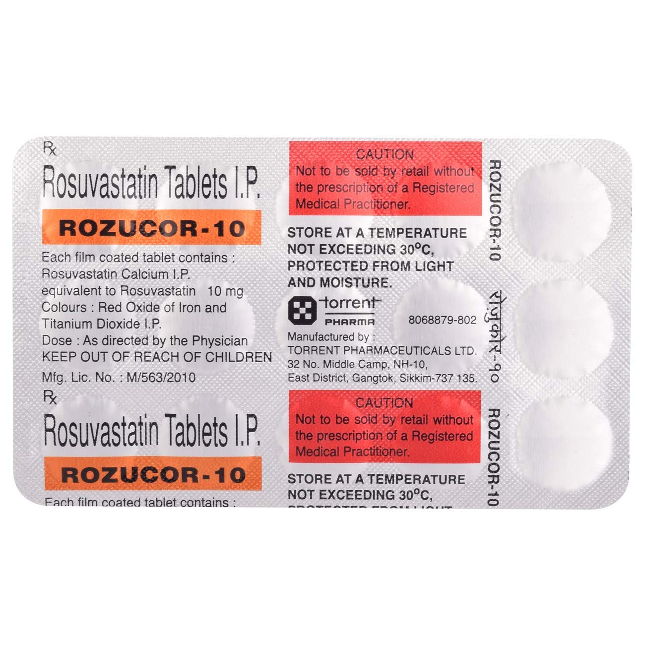 Rozucor 10 Tablet