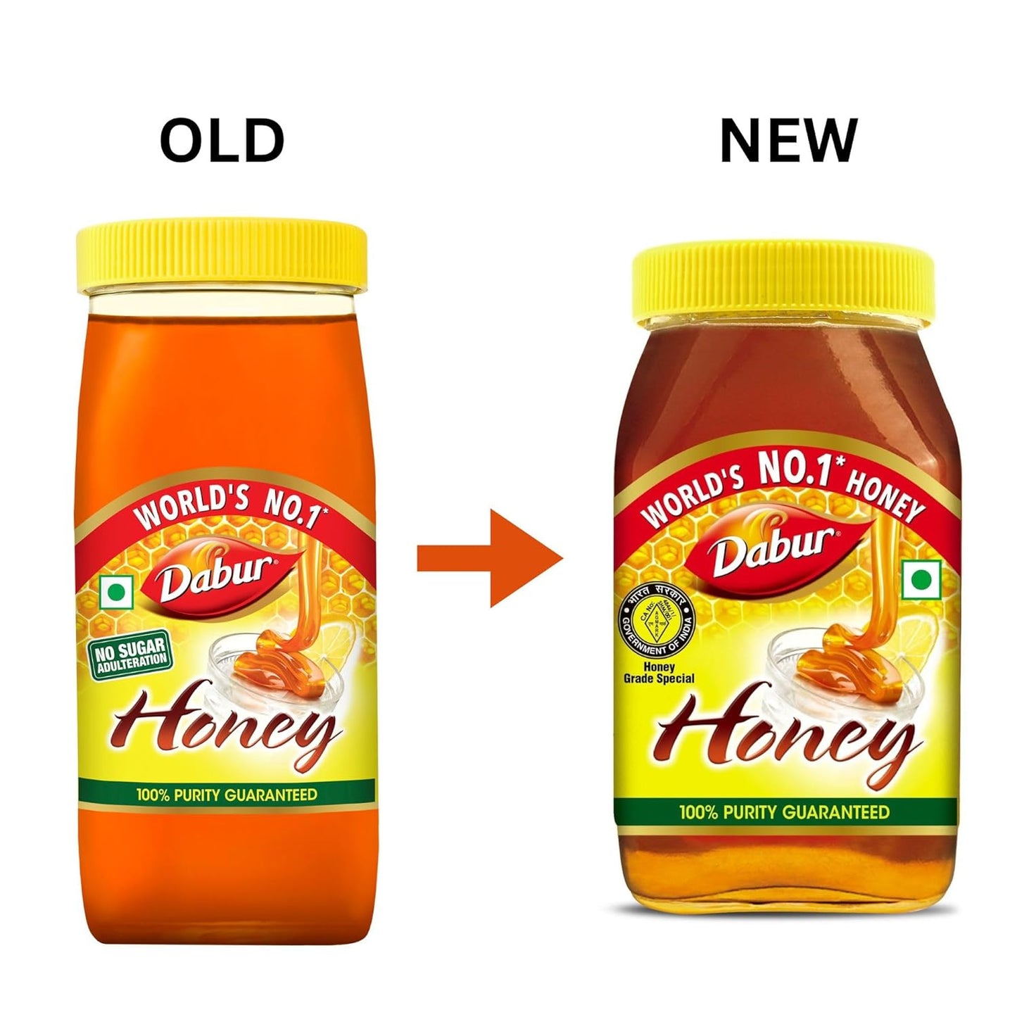 Dabur Honey - 250g | 100% Pure | World's No.1 Honey Brand with No Sugar Adulteration | For Fitness & Health | Natural Immunity Booster | 100% Indigenous | Rich in Antioxidants & Minerals