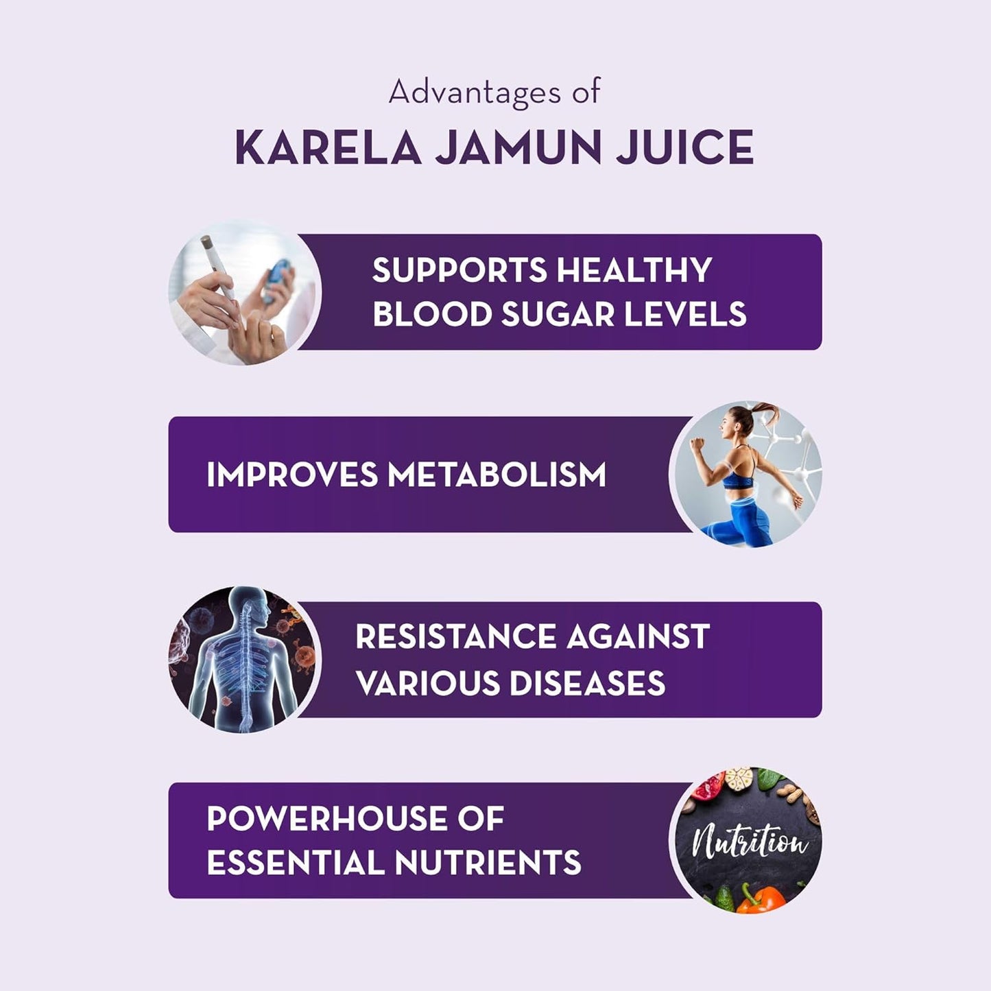 Baidyanath Asli Ayurved Asli Ayurved Karela Jamun Juice Paraben Free With No Added Sugar - 1litre, Pack of 1
