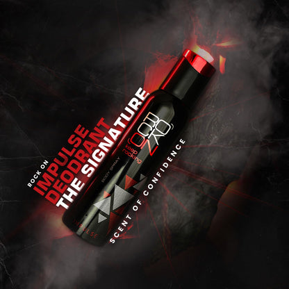 Rock On Impulse Deodorant-150ml| Long-Lasting Fragrance | Unisex Body Spray for Odor Control