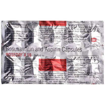 Roseday-A 10 - Strip of 10 Capsules