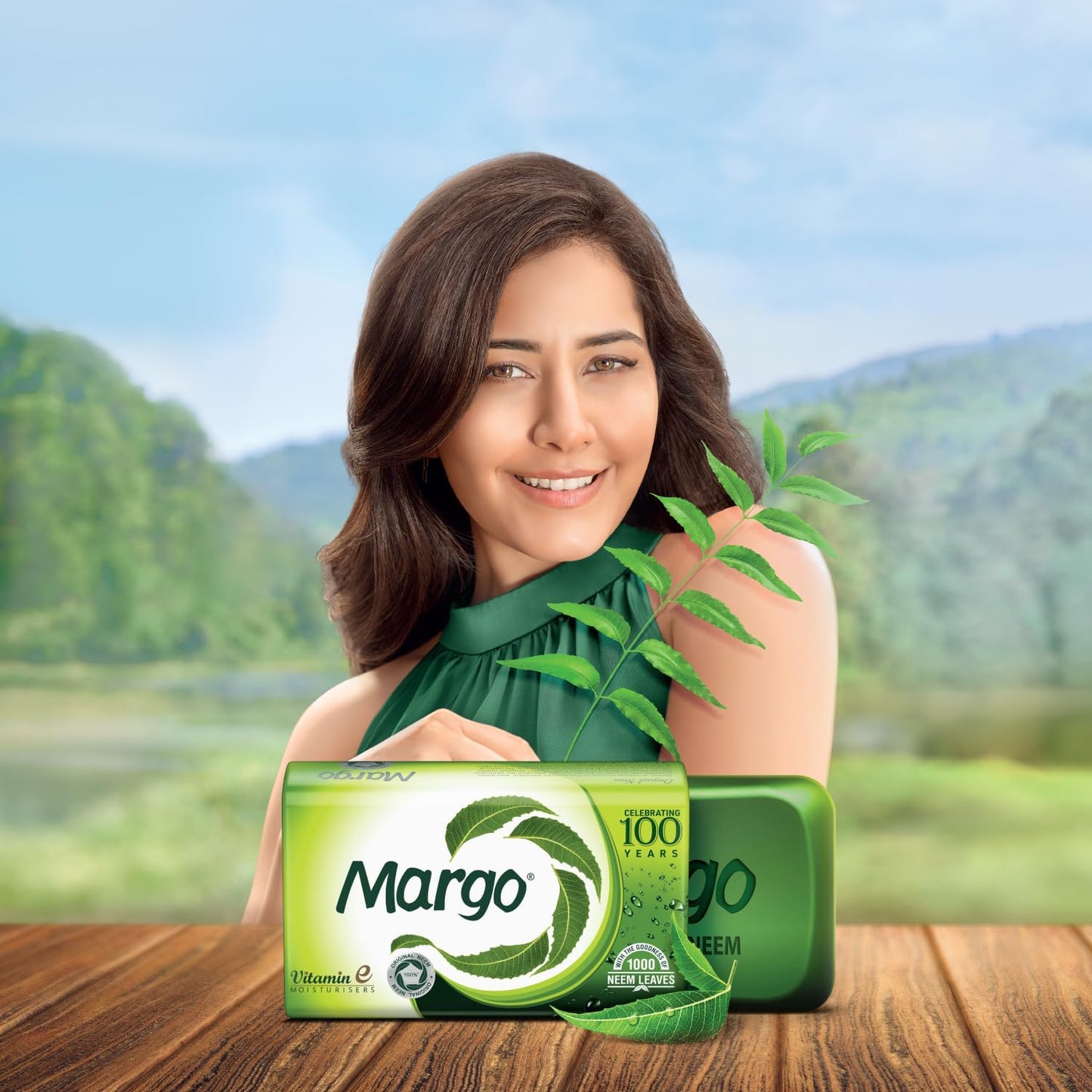 Margo, Original Neem Soap 75g X 4, 300 gram