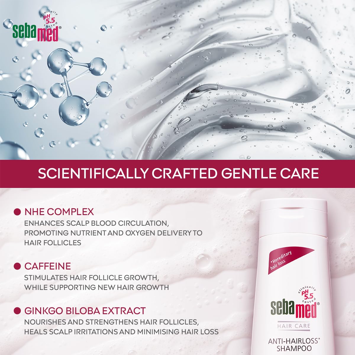 Sebamed Anti Hairloss Shampoo 200 ml|pH 5.5