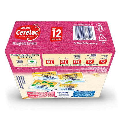 CERELAC 4 MULTIGRAIN & FRUITS 300G