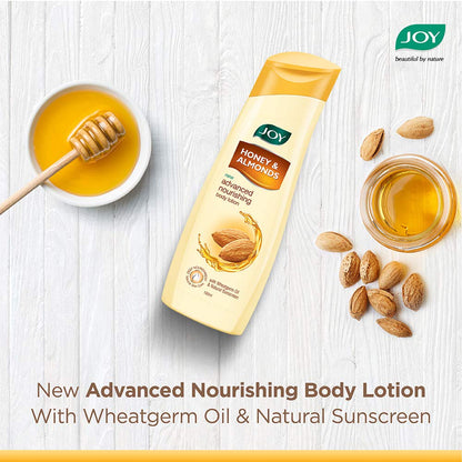 JOY Honey and Almonds Advanced Nourishing Body Lotion for Normal to Dry skin