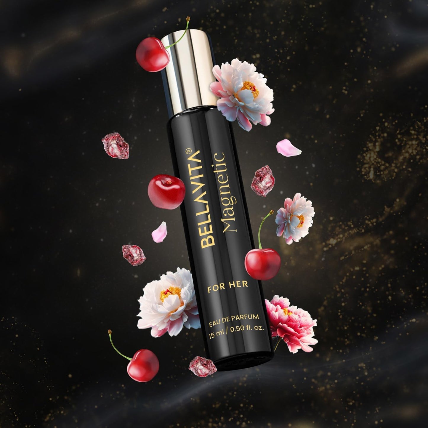 BELLAVITA Luxury Mood Collection Gift Set 3x15ML | Long Lasting EDP Perfume for Women | Alpha, Fantasy & Magnetic | Pink Pepper, Jasmine and Moss | Fruity, Floral Premium Fragrance for Woman