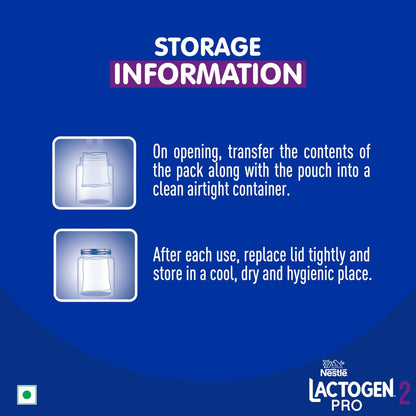 Lactogen Pro 2 Powder, Follow-Up Formula With Probiotic, After 6 Months Up To 12 Months, Bag-In-Box Pack, 400g.