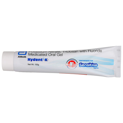 Hydent-K Medicated Oral Gel with Fluoride | Toothpaste for Sensitive Teeth